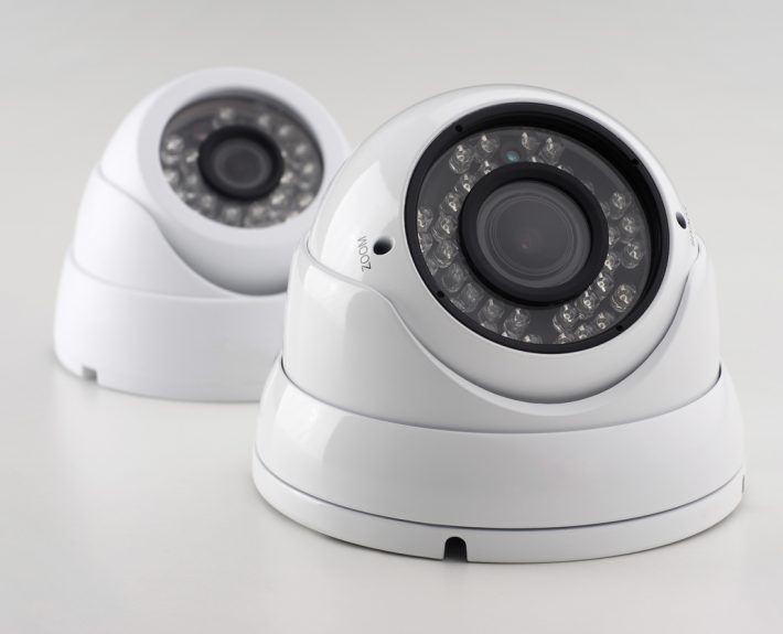 Set of security cameras